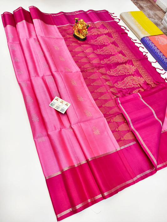 Pure Handloom Soft Silk Saree